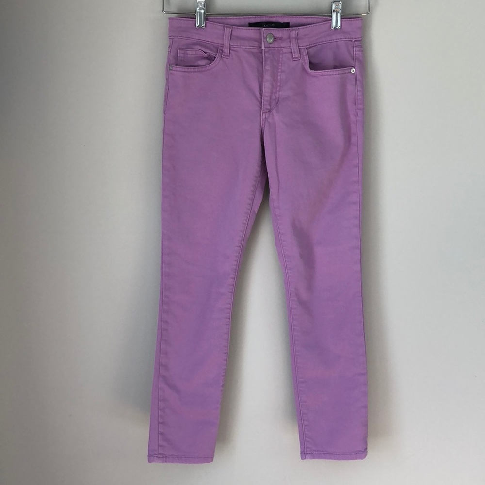Joe’s Jeans Sz 26 Purple Skinny Ankle Jeans